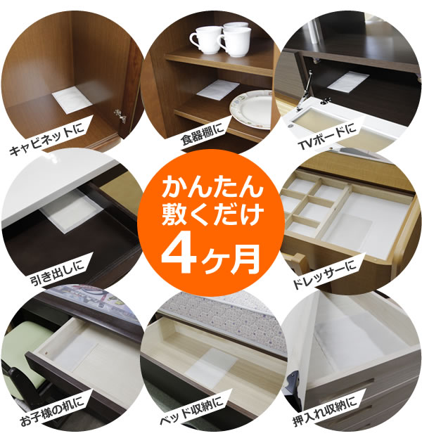 甲醛吸收分解卡应用场所